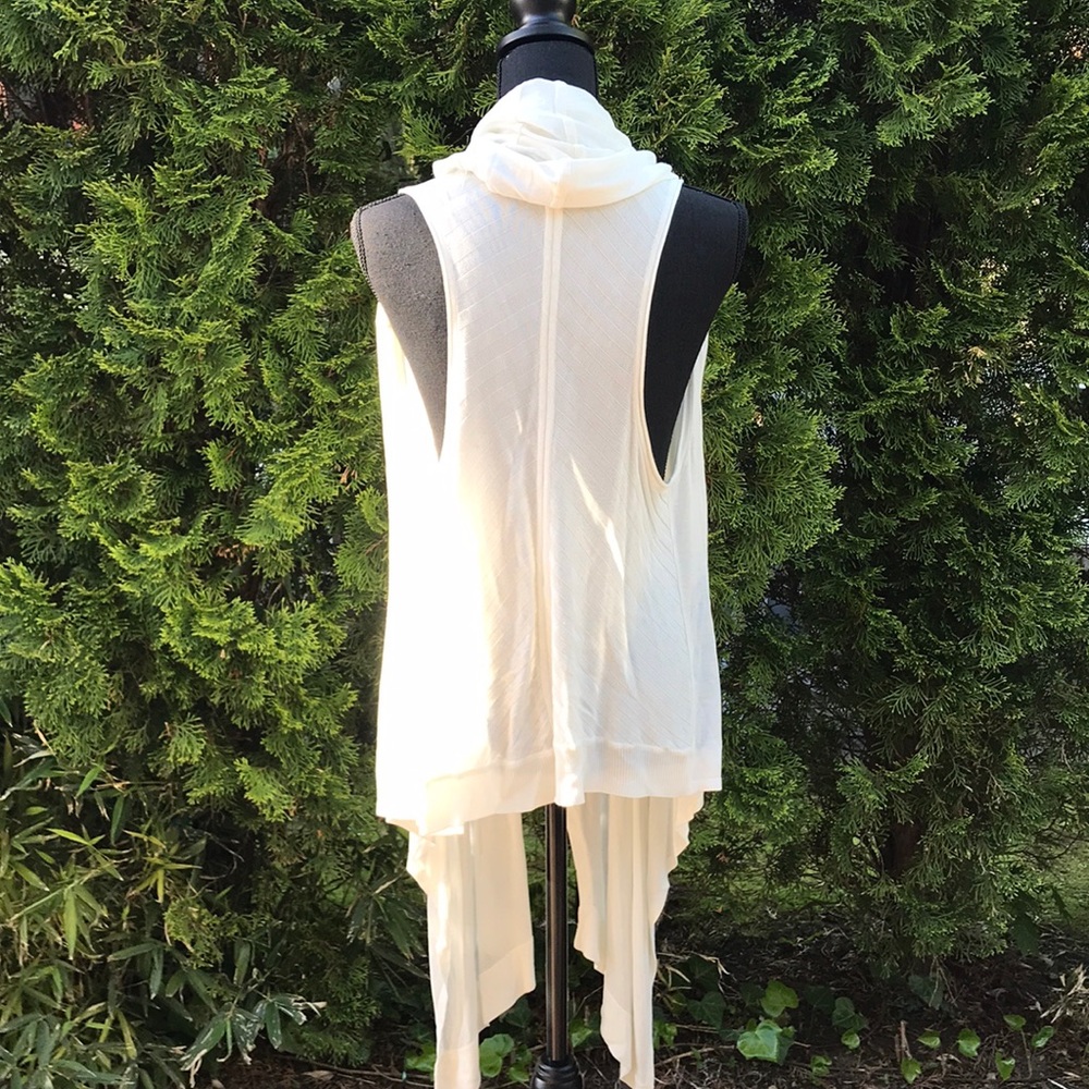 Helmut Lang Draped Sleeveless Cardigan - Picture 4 of 7